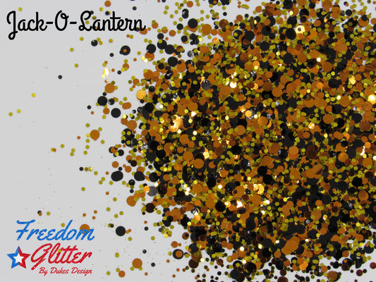 Jack-O-Lantern (Shape Glitter)