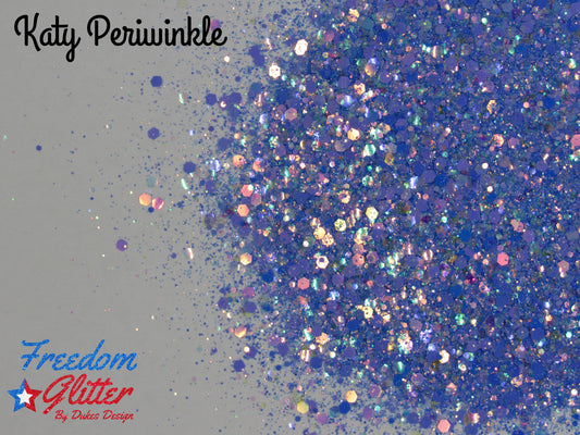 Katy Periwinkle (Iridescent Glitter)