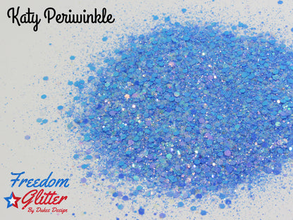 Katy Periwinkle (Iridescent Glitter)