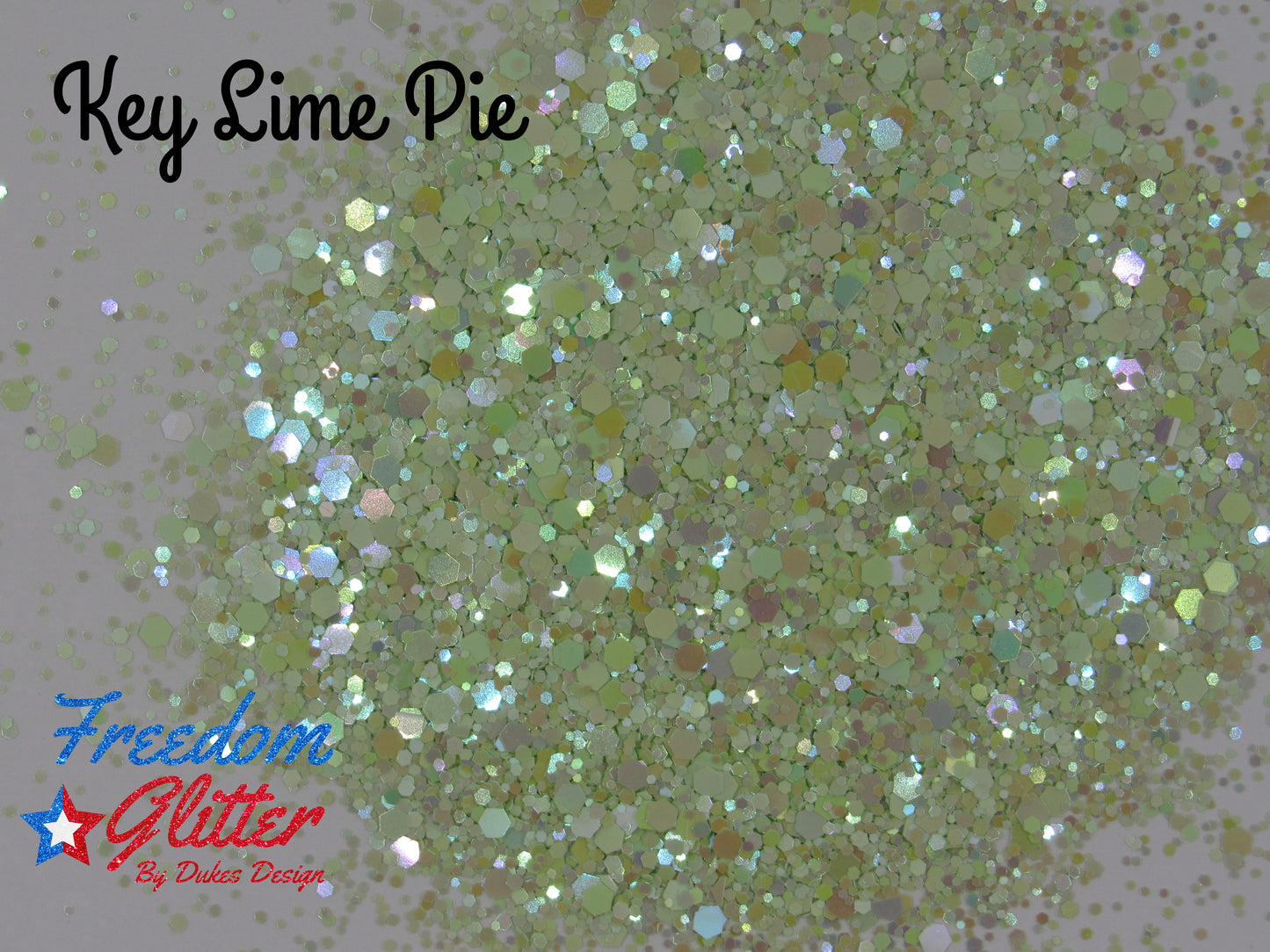 Key Lime Pie (Pearl Iridescent Glitter)