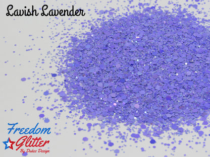 Lavish Lavender (Pearl Iridescent Glitter)
