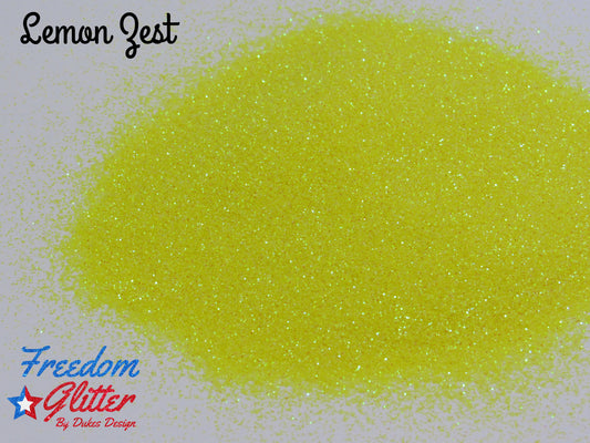 Lemon Zest (Iridescent Glitter)