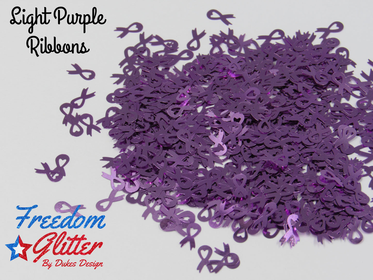 Light Purple Ribbons (Shape Mix)