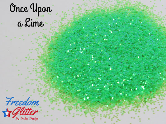 Once Upon A Lime (Iridescent Glitter)