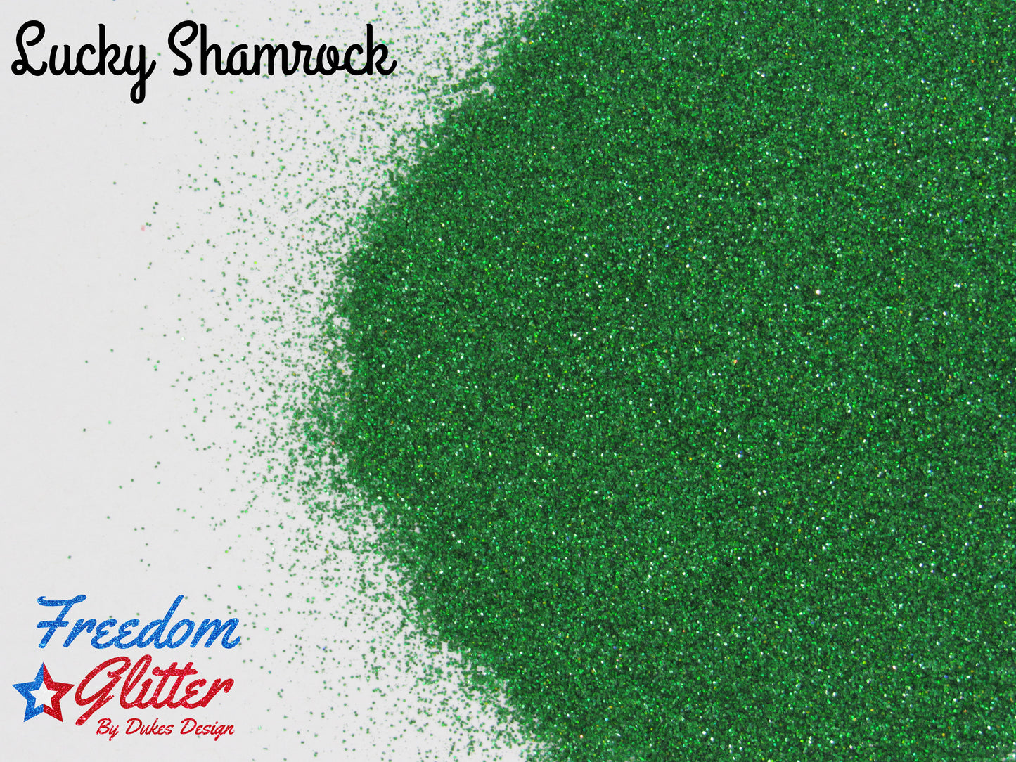 Lucky Shamrock (Holographic Glitter)