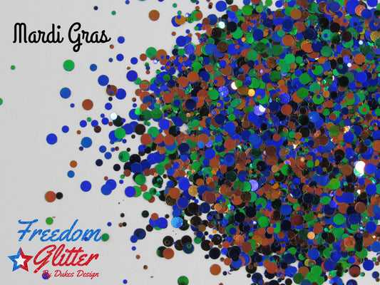 Mardi Gras (Metallic Glitter)