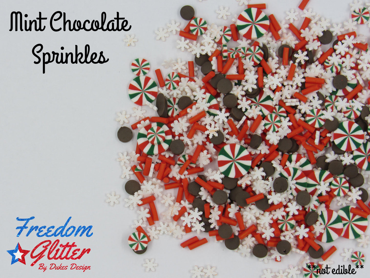 Mint Chocolate Sprinkles (Polymer Clay)