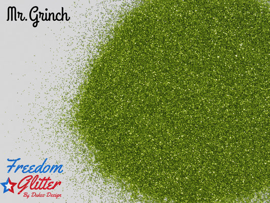 Mr. Grinch (Metallic Glitter)