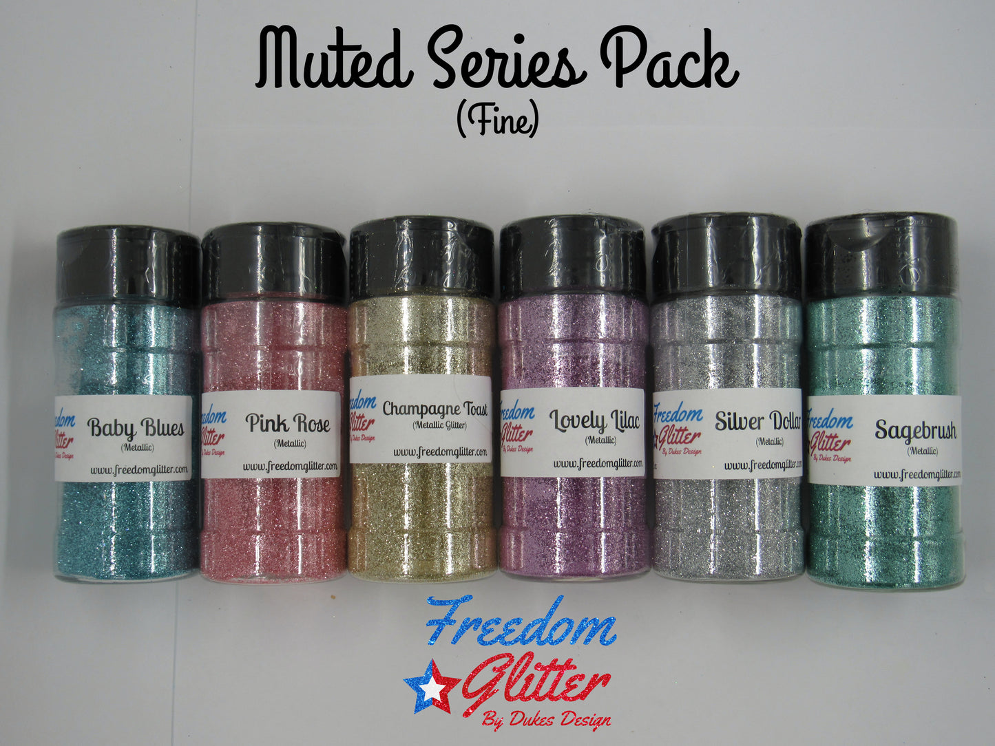 Muted Series Pack (Metallic Glitter)