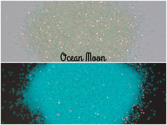 Ocean Moon (Glow Glitter)