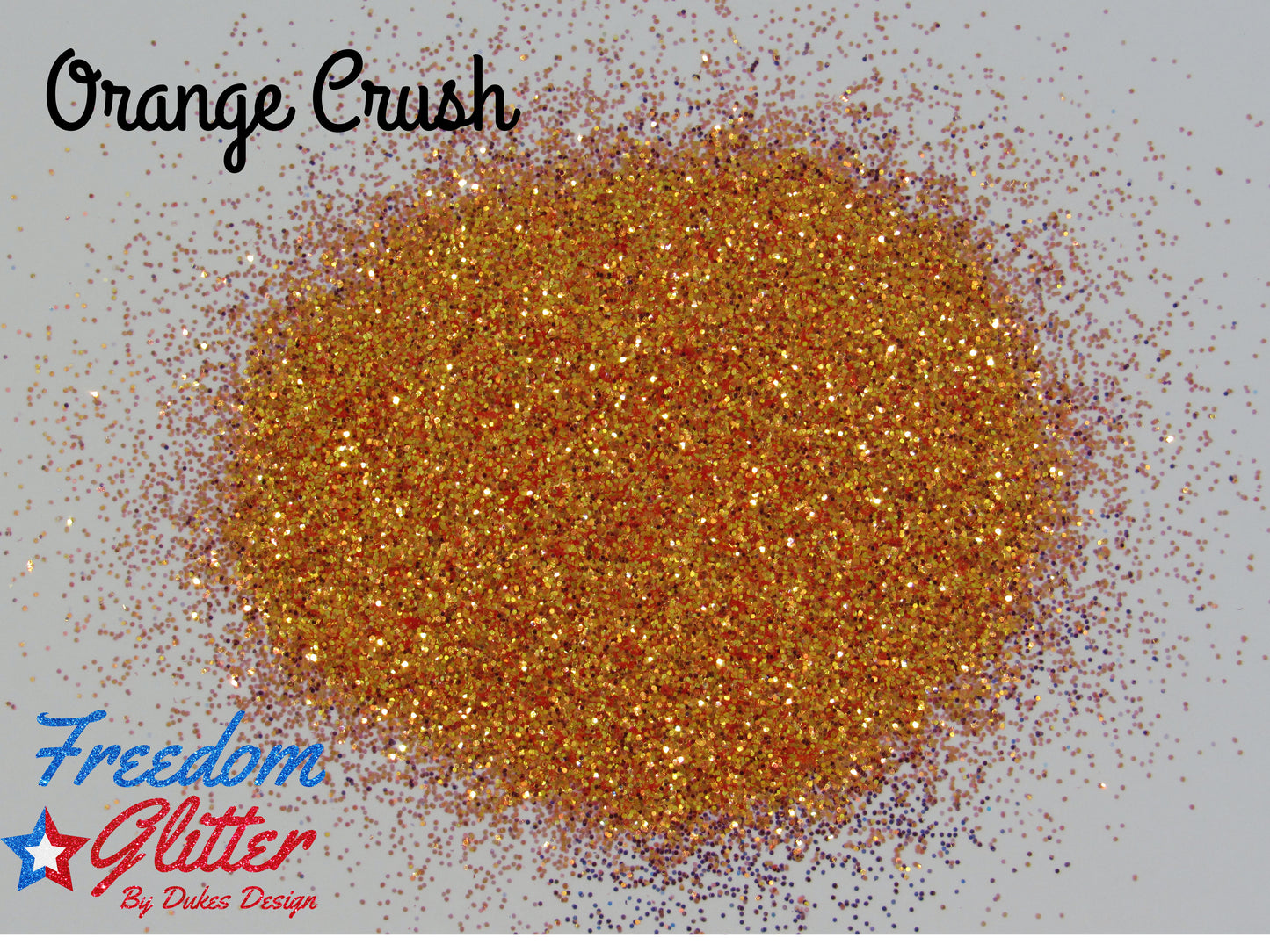 Orange Crush (High Sparkle Iridescent Glitter)