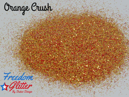 Orange Crush (High Sparkle Iridescent Glitter)