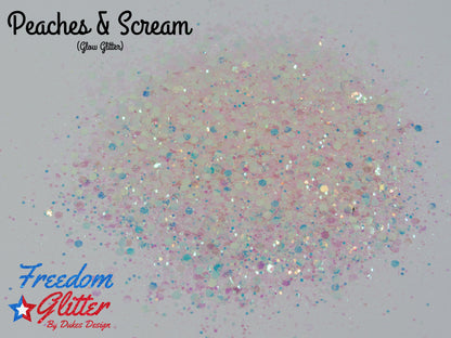 Peaches & Scream (Glow Glitter)