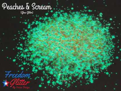 Peaches & Scream (Glow Glitter)
