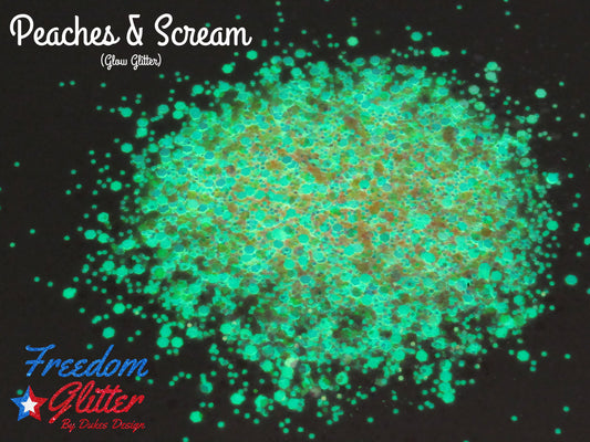 Peaches & Scream (Glow Glitter)