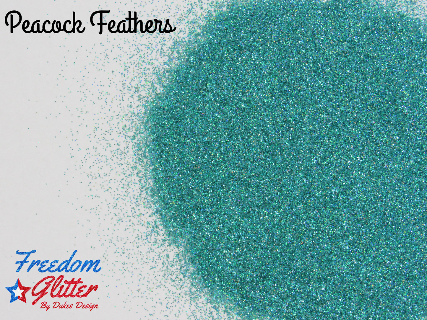 Peacock Feathers (Holographic Glitter)