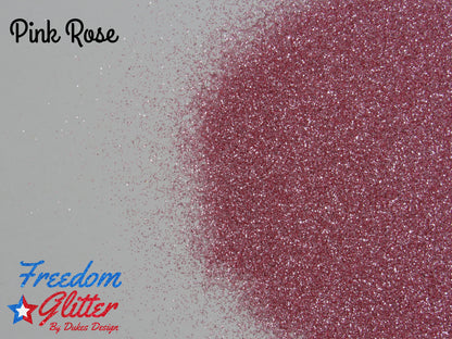 Pink Rose (Metallic Glitter)