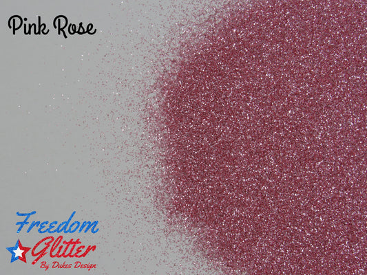 Pink Rose (Metallic Glitter)