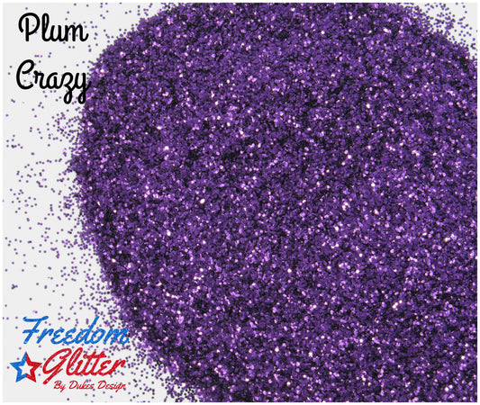 Plum Crazy (Metallic Glitter)