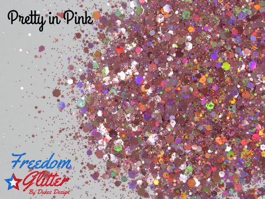 Pretty In Pink (Holographic Glitter)