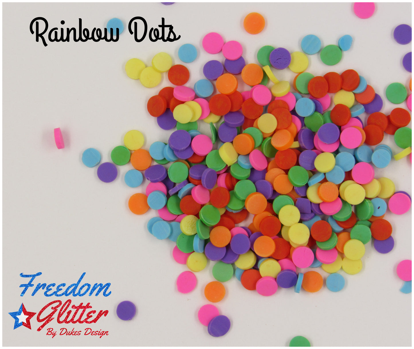 Rainbow Dots (Polymer Clay)