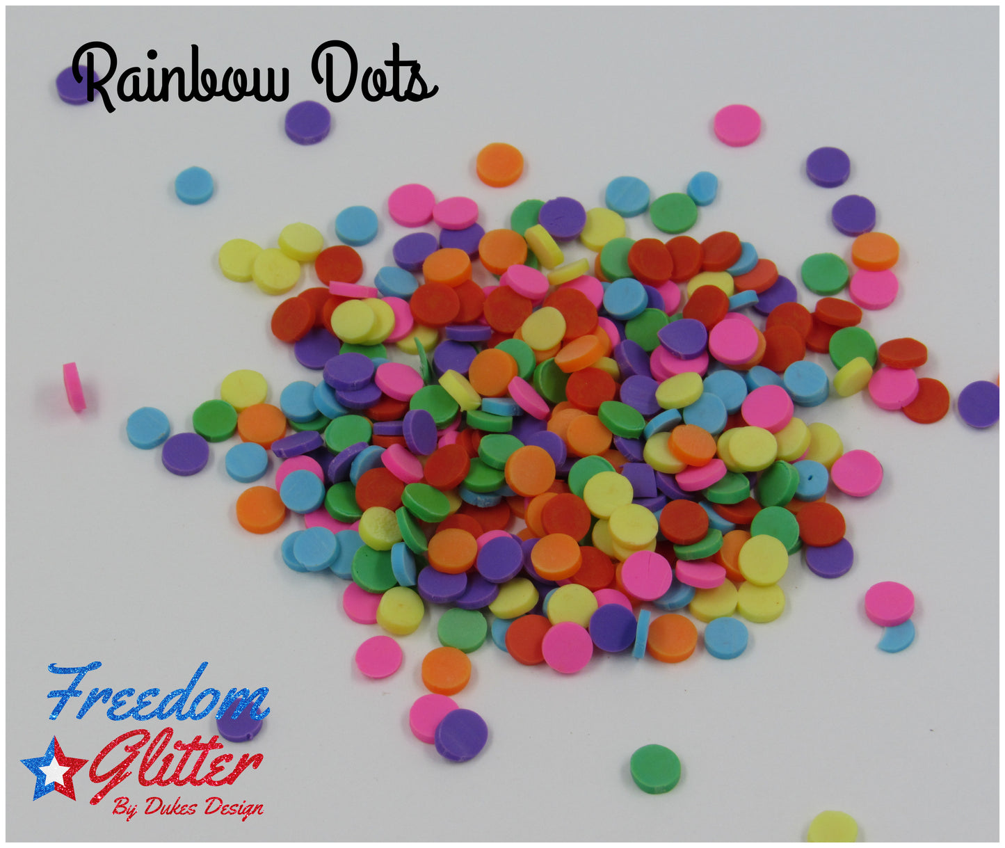Rainbow Dots (Polymer Clay)