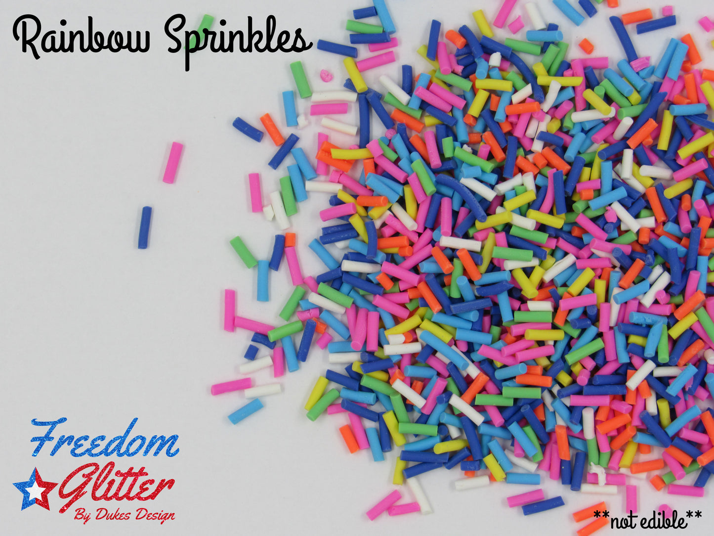 Rainbow Sprinkles (Polymer Clay)