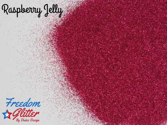 Raspberry Jelly (Metallic Glitter)