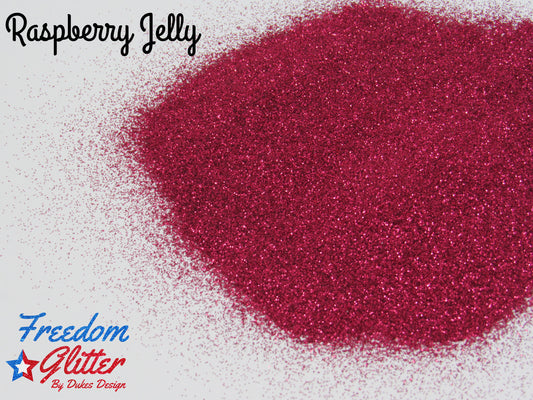 Raspberry Jelly (Metallic Glitter)