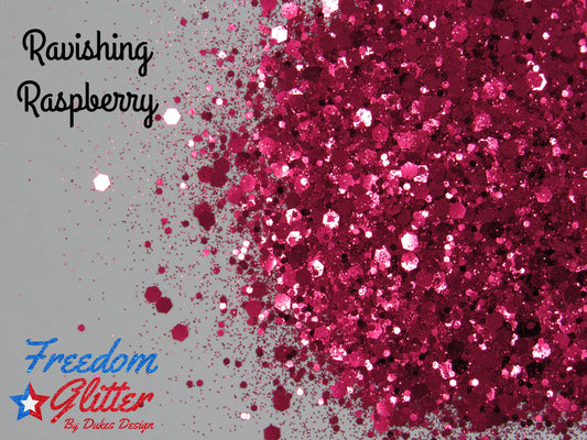 Ravishing Raspberry (Metallic Glitter)