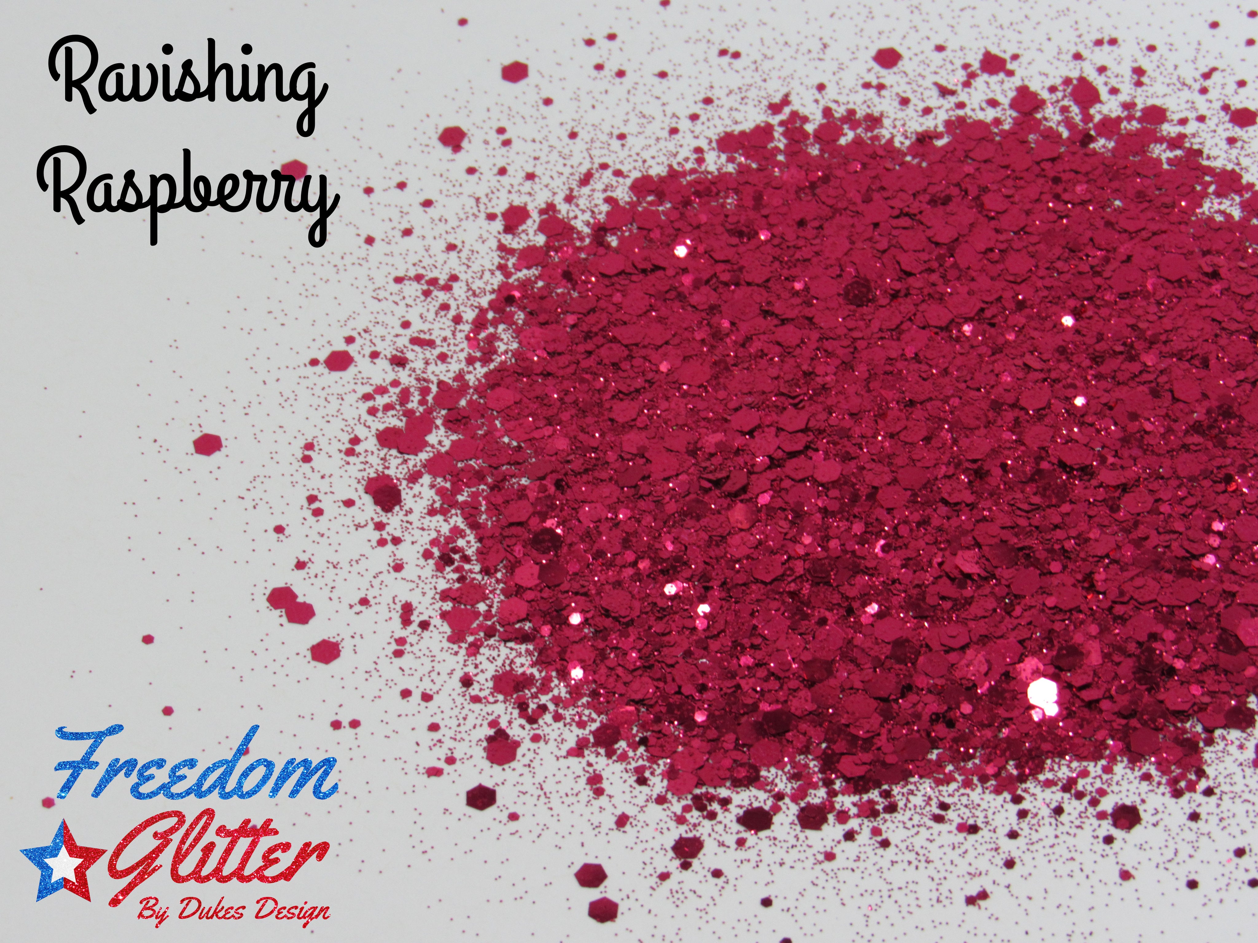 Metallic Raspberry Ravishing Raspberry (Metallic Glitter) – Freedom Glitter