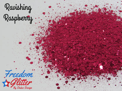 Ravishing Raspberry (Metallic Glitter)