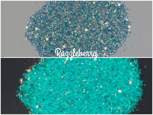 Razzleberry (Glow Glitter)