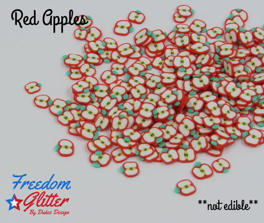 Red Apples (Polymer Clay)