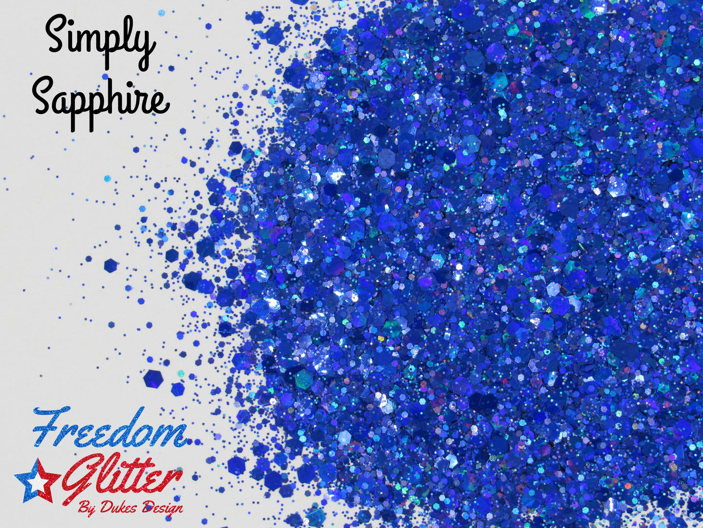 Simply Sapphire (Holographic Glitter)