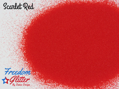 Scarlet Red (Iridescent Glitter)