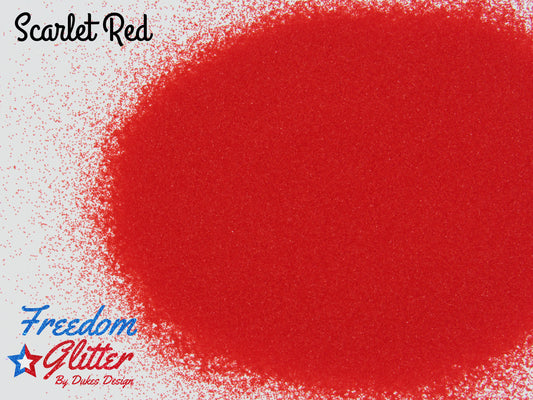 Scarlet Red (Iridescent Glitter)