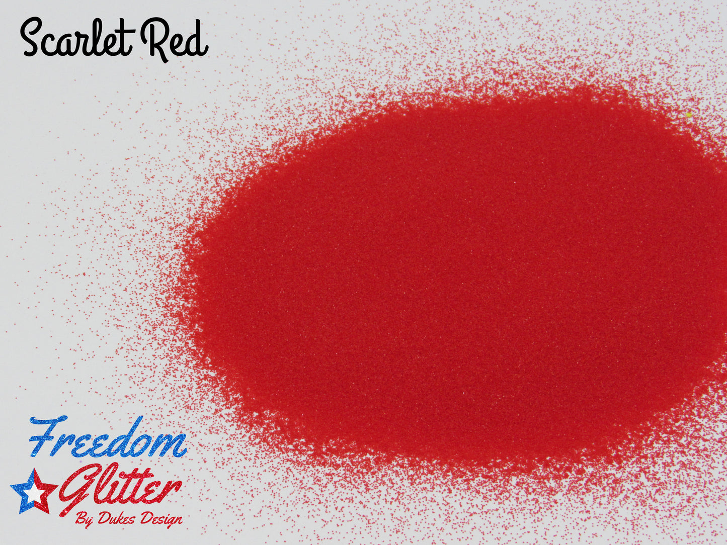 Scarlet Red (Iridescent Glitter)