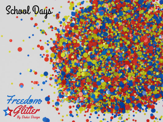 School Days (Shape Glitter)