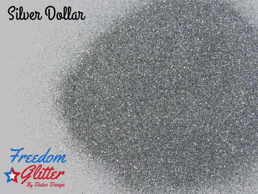 Silver Dollar (Metallic Glitter)