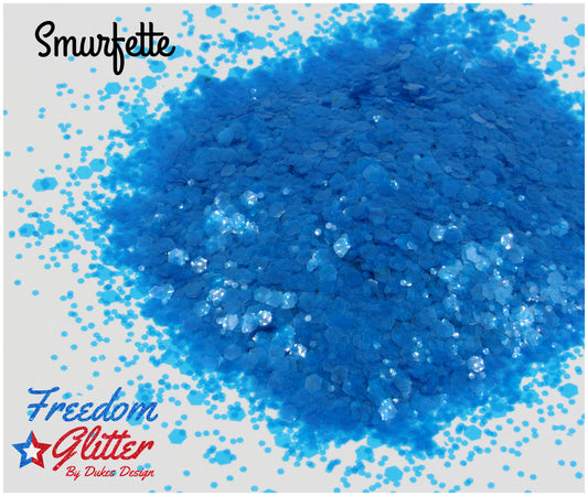 Smurfette (Iridescent Glitter)