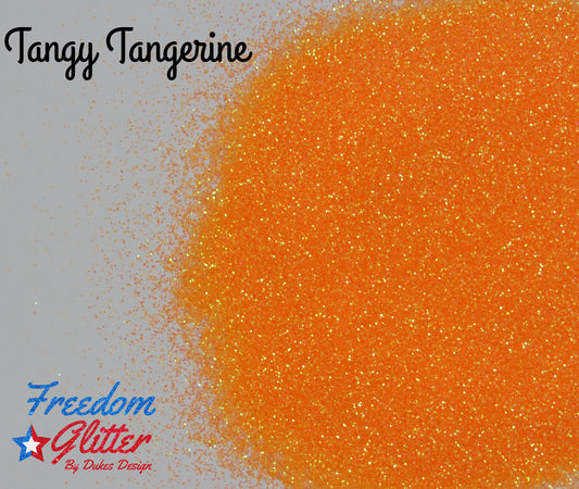 Tangy Tangerine (Iridescent Glitter)