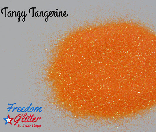 Tangy Tangerine (Iridescent Glitter)