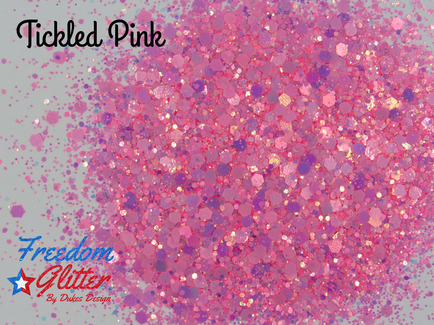 Tickled Pink (Metallic/Iridescent Glitter)