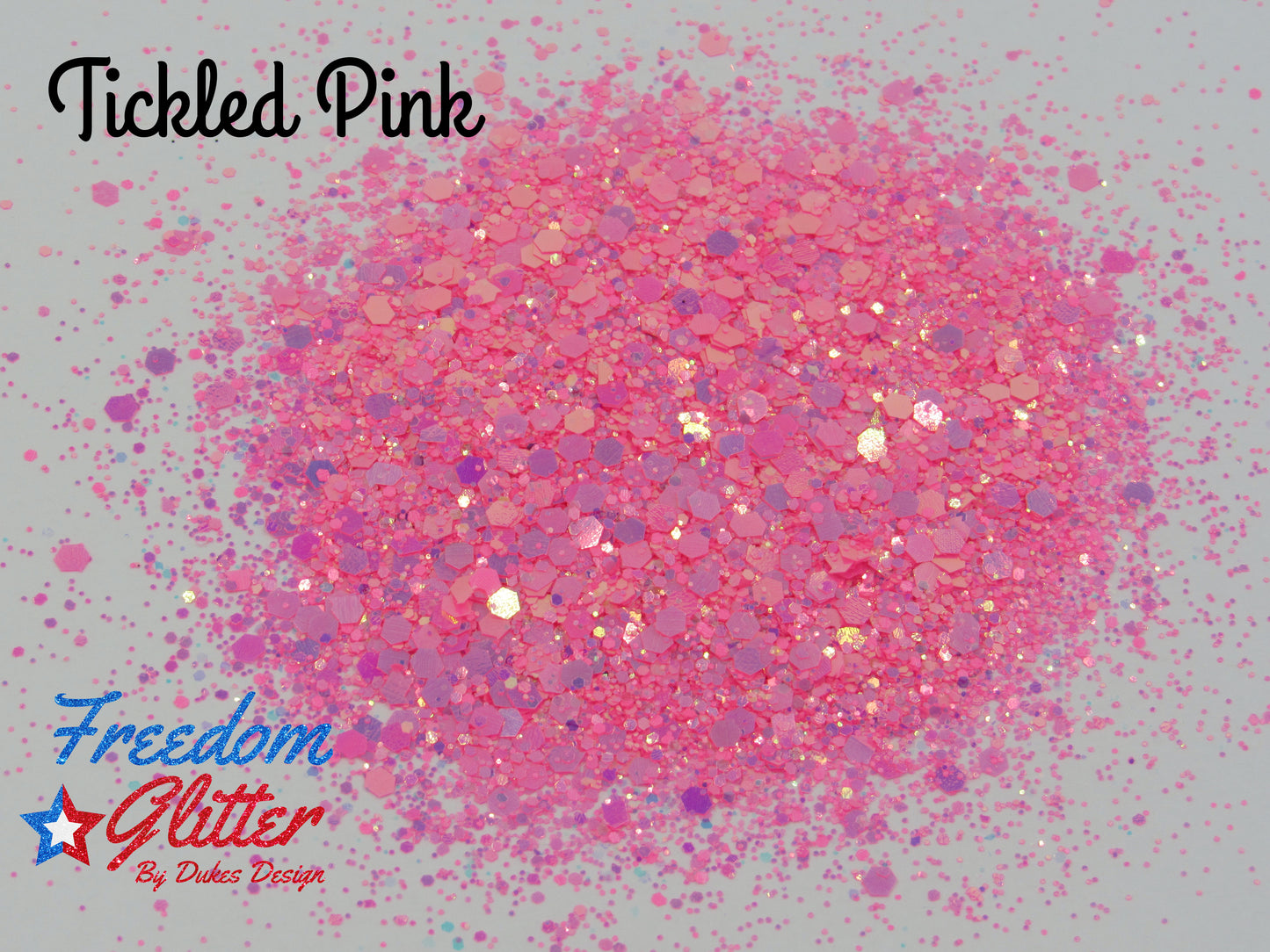 Tickled Pink (Metallic/Iridescent Glitter)