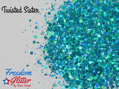 Twisted Sister (Holographic Glitter)
