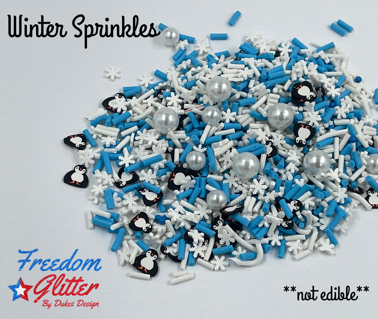 Winter Sprinkles (Polymer Clay)
